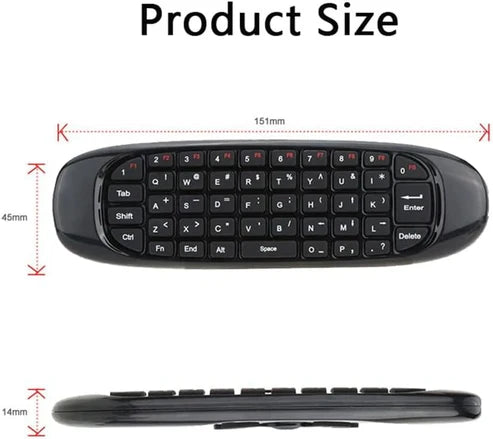 Air Mouse Keyboard 3in1