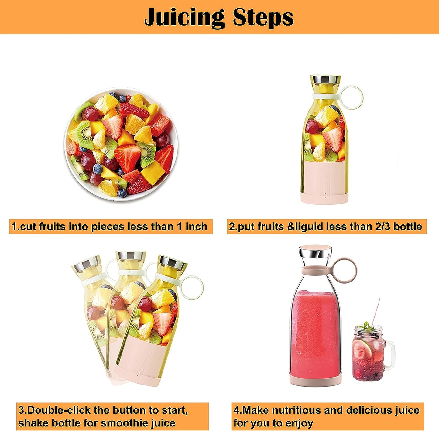 Portable Juicer Bottle - DWS MART