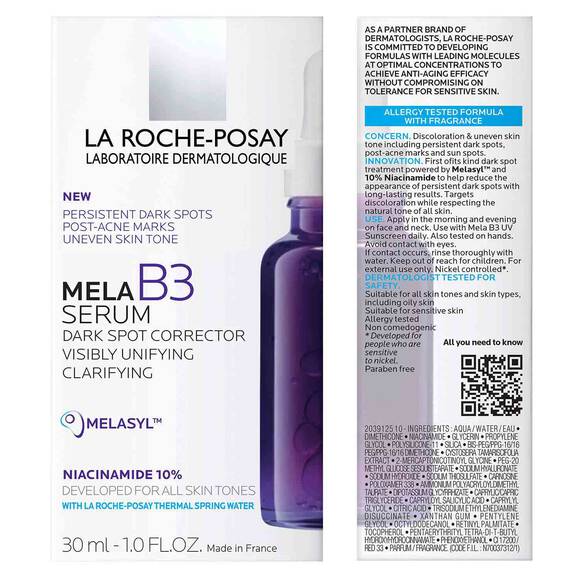 LA Roche-Posay Mela B3 Dark Spot Serum With Melasyl™ + Niacinamide