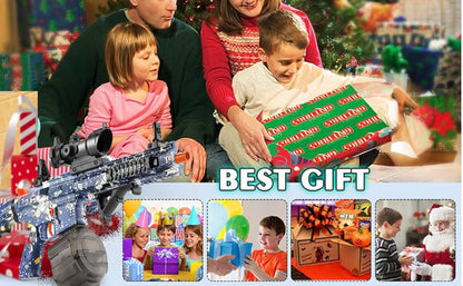 Electric M416 Toy Gun Automatic Gel Bullet Blaster Children Toys Outdoor Game AirSoft Sniper Rifle Splatter Gun Weapon For Boy