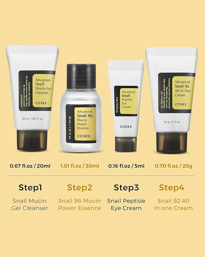 COSRX Snail Kit کے بارے میں سب کچھ