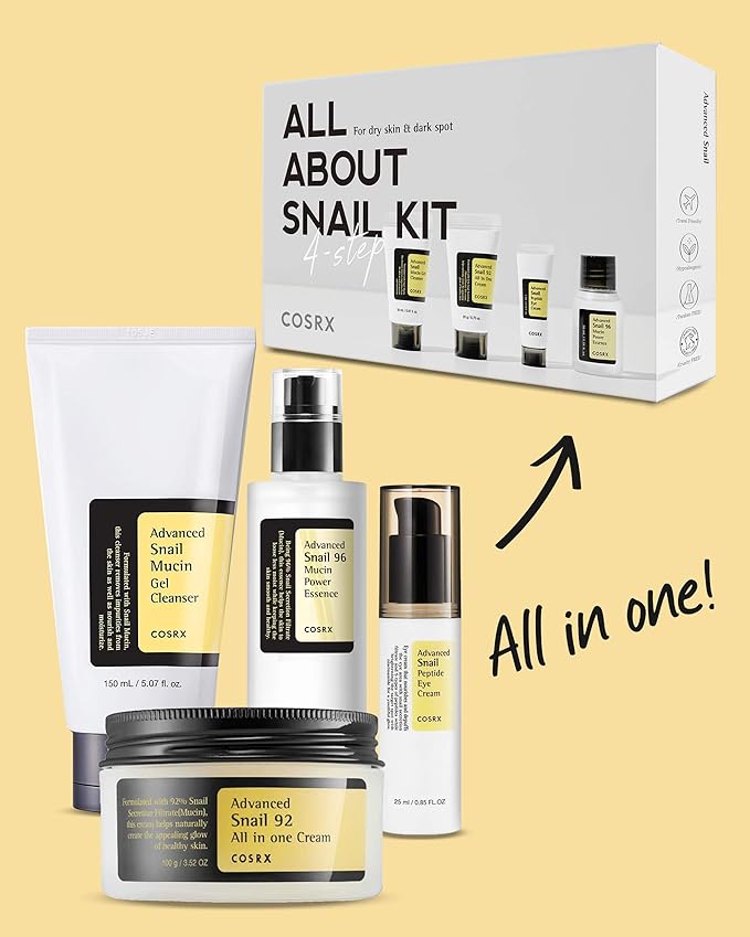 COSRX Snail Kit کے بارے میں سب کچھ