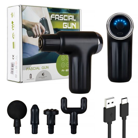 Muscle Massage Gun with 4 Heads FH - 820 - DWS MART