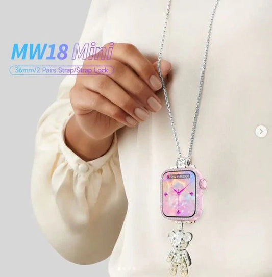 MW 18 Mini Smartwatch 2in1