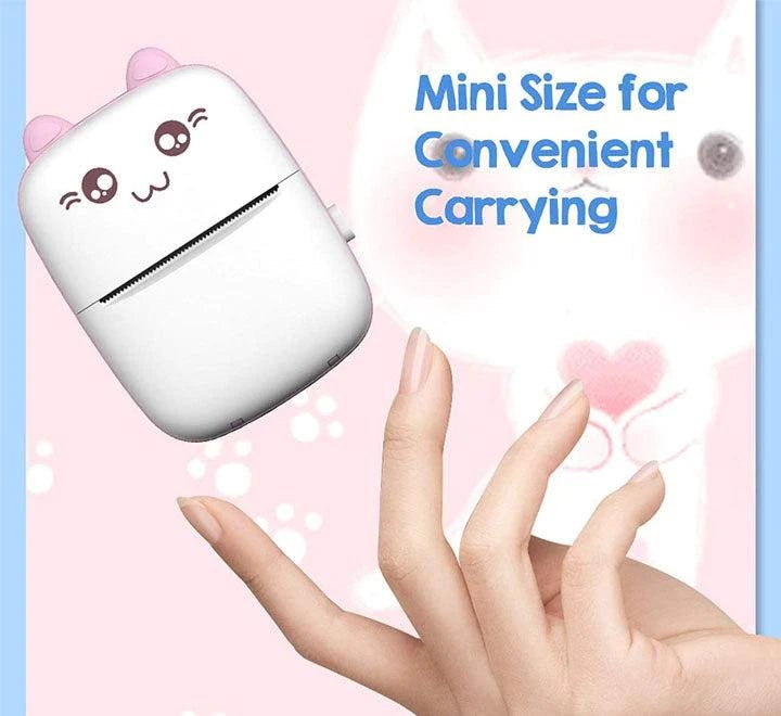 Portable Mini Pocket Printer BT Thermal Printer - DWS MART