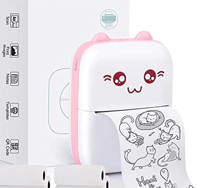 Portable Mini Pocket Printer BT Thermal Printer - DWS MART