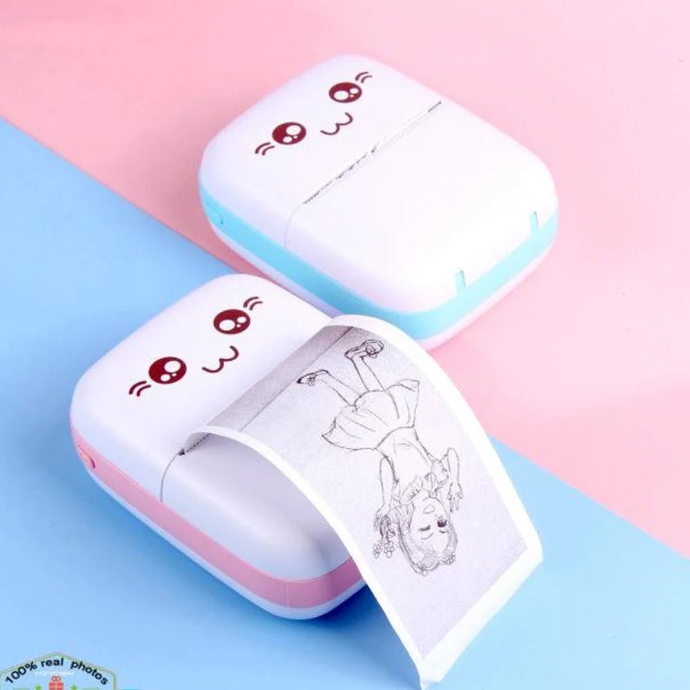 Portable Mini Pocket Printer BT Thermal Printer - DWS MART